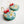 Laliblue : Christmas : Floral Christmas Ornament Earrings