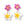 Lipstick & Chrome : Floral Fantasy Earrings By Miss Fluff