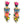Rosie Rose Parker : Floral Heaven Dangle Butterfly Earrings