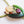 Laliblue : Plant Lover : Flower and ladybug bolo necklace