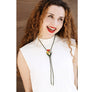 Laliblue : Plant Lover : Flower and snail bolo necklace