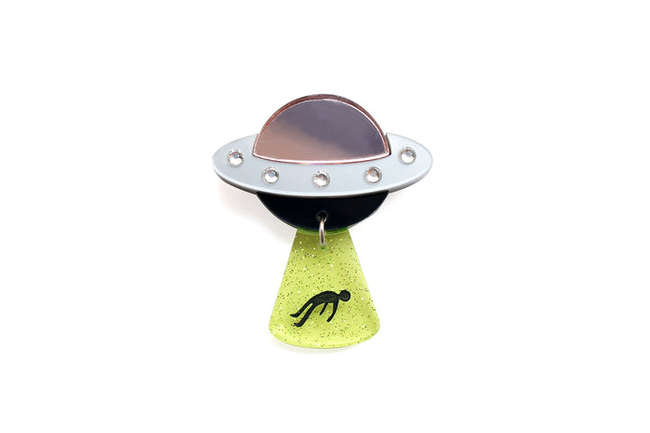 LaliBlue : Cursed Carnival : Flying Saucer Button Cover