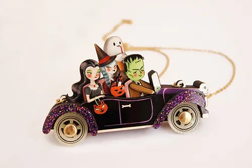 LaliBlue :  Creepy Party :  Frankenstein's Car Necklace [PRE-ORDER]