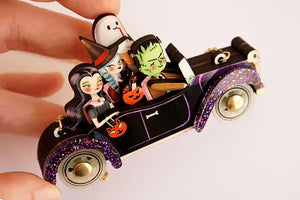 LaliBlue :  Creepy Party :  Frankenstein's car brooch [PRE-ORDER]