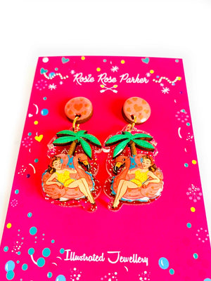 Rosie Rose Parker : Frankie Tropicana Earrings