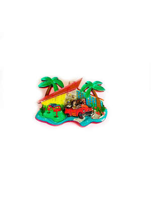 Rosie Rose Parker : Frankies Mid Century House Brooch
