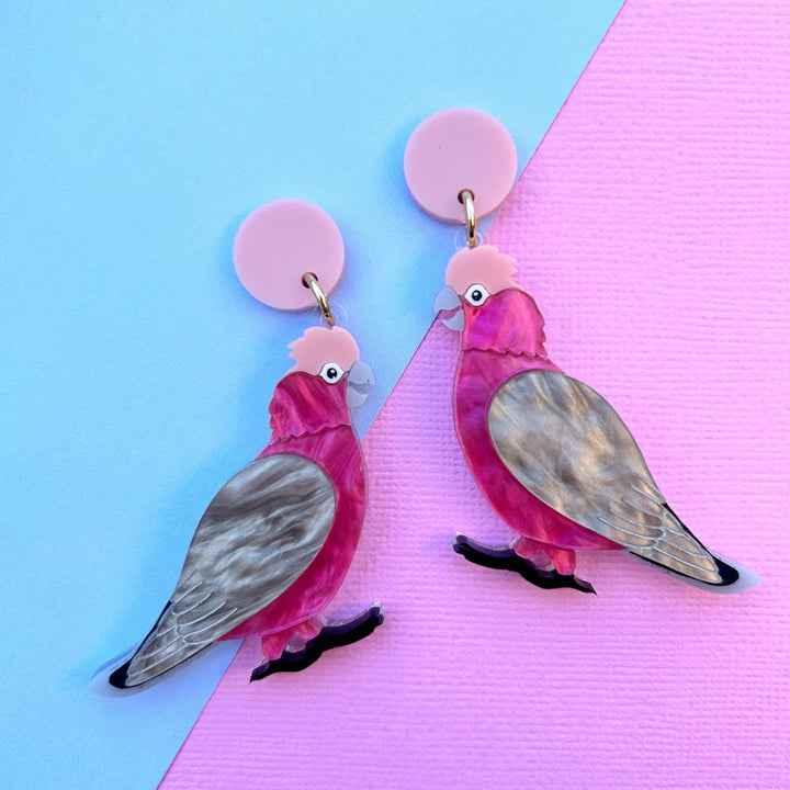 Mox & Co : Birds : Galah Dangles [PRE-ORDER]