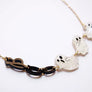 LaliBlue :  Creepy Party :  Ghosts necklace