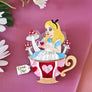 Cherryloco : Girl in a Teacup Alice Brooch