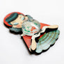 Laliblue : Christmas : Girl with a snow globe brooch