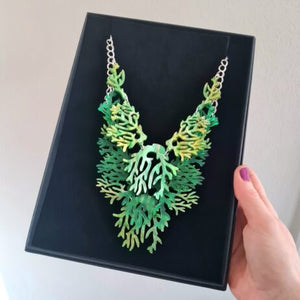 Cherryloco : Seaweed statement necklace