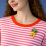 Laliblue : Plant Lover : Gumboots with strawberries brooch