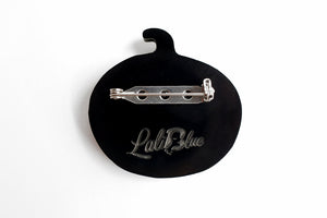 LaliBlue : Cursed Carnival : Halloween Pumpkin Brooch