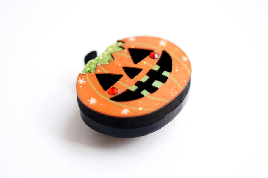 LaliBlue : Cursed Carnival : Halloween Pumpkin Button Cover