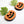 LaliBlue : Cursed Carnival : Halloween Pumpkin Earrings
