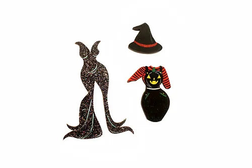 LaliBlue :  Halloween Pumpkin Outfit Brooches