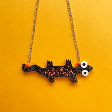 Happy Stuff Studio : Dead Cute : Halloween Salamander necklace [PRE-ORDER]