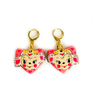 Rosie Rose Parker : Harry the little Lamb Kitschy Earrings