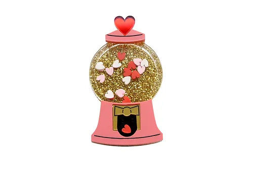 LaliBlue : Valentines : Hearts Vending Brooch [PRE-ORDER]