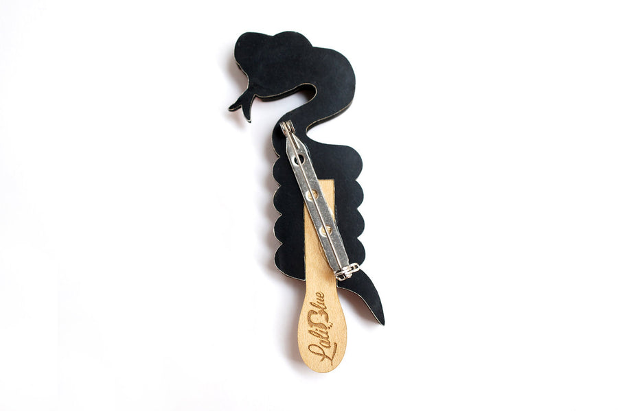 LaliBlue : Cursed Carnival : Ice Cream Snake Brooch