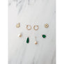 Wolf & Moon : Kara Charm Hoops