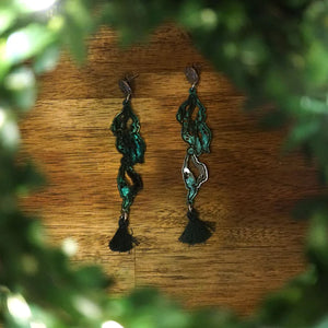 Lost Kiwi Designs : Kelp Earrings