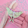 Cherryloco : Luna Moth Small Brooch or Necklace