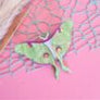 Cherryloco : Luna Moth Small Brooch or Necklace