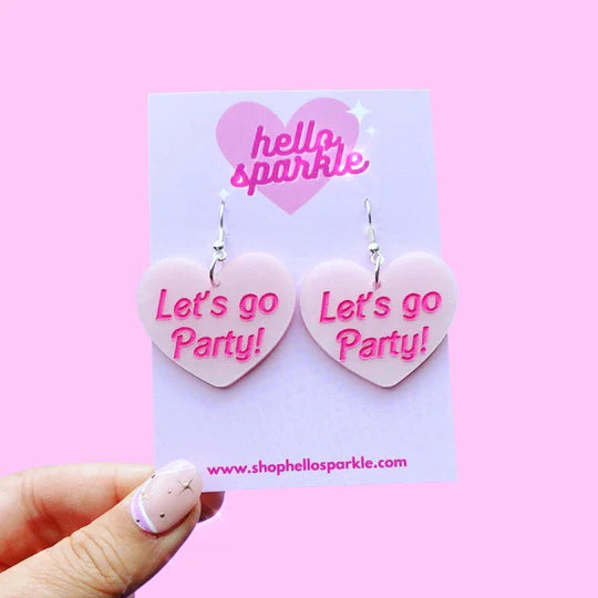 Hello Sparkle : Let's Go Party Earrings