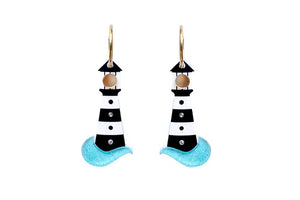 LaliBlue : Summerween : Lighthouse Earrings