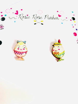 Rosie Rose Parker :  Little Easter Egg Studs