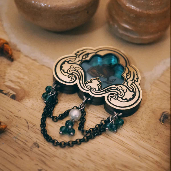Lost Kiwi Designs : Lost in the Abyss Brooch
