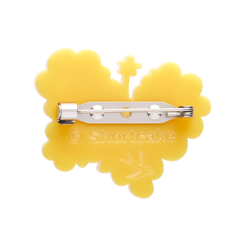 Erstwilder : Strawberry Shortcake : Marmalade Mini Brooch