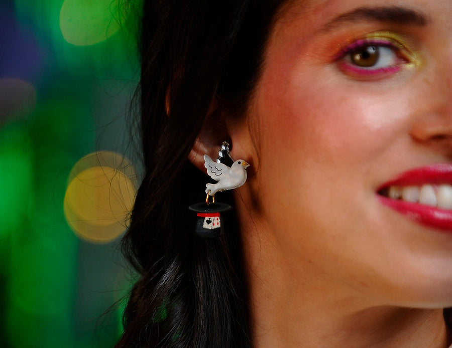 LaliBlue : Cursed Carnival : Magic Trick Earrings