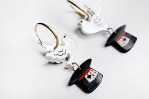LaliBlue : Cursed Carnival : Magic Trick Earrings