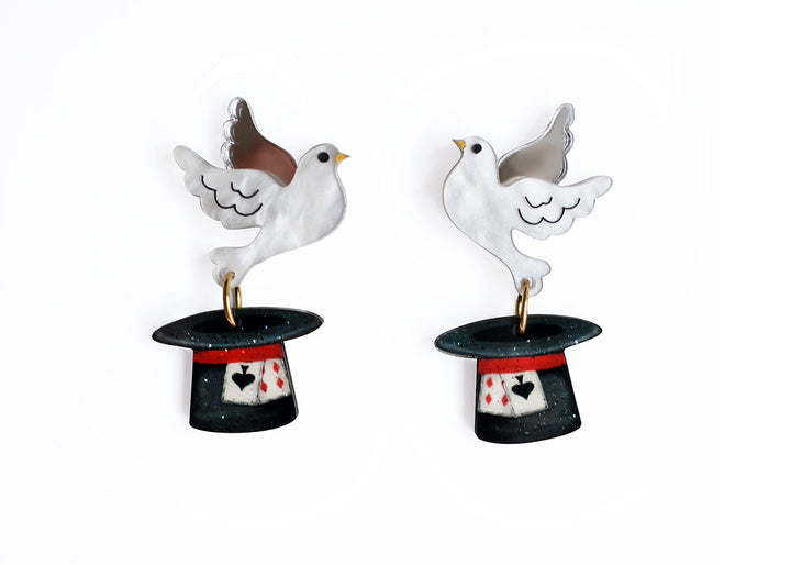 LaliBlue : Cursed Carnival : Magic Trick Earrings