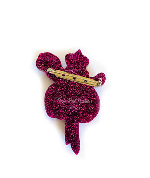 Rosie Rose Parker :  Halloween : Magical Fairy Pumpkin Girl Brooch [PRE-ORDER]