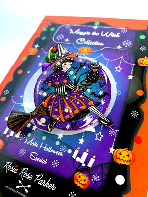 Rosie Rose Parker : Meggie the Witch : Meggie the Witch Brooch [PRE-ORDER]