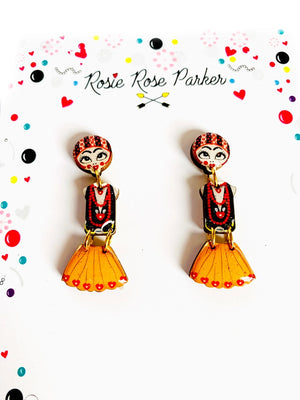 Rosie Rose Parker : Mexican Dolly Earrings [PRE-ORDER]