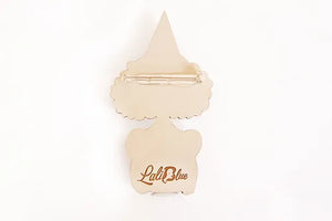 LaliBlue :  Creepy Party :  Mime with cake brooch [PRE-ORDER]