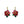 LaliBlue : Christmas : Mini Poinsettia Earrings