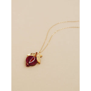 Wolf & Moon : Mini Pomegranate Necklace