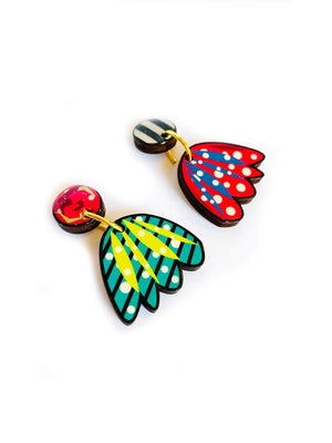 Rosie Rose Parker : Miss Matched Petal Earrings [PRE-ORDER]