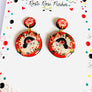 Rosie Rose Parker : Miss Pretty Face Earrings