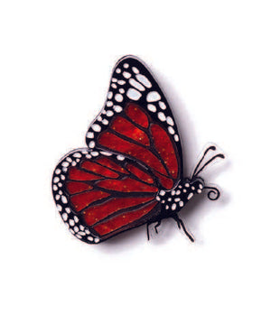 Martinis & Slippers : Monarch Butterfly Brooch