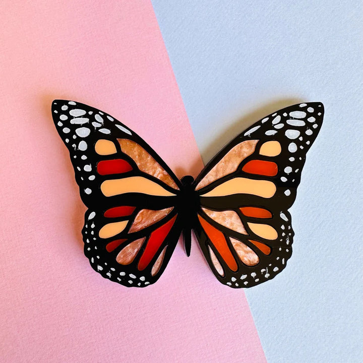 Mox & Co : Monarch Butterfly Brooch [PRE-ORDER]