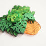 Laliblue : Plant Lover : Monstera brooch