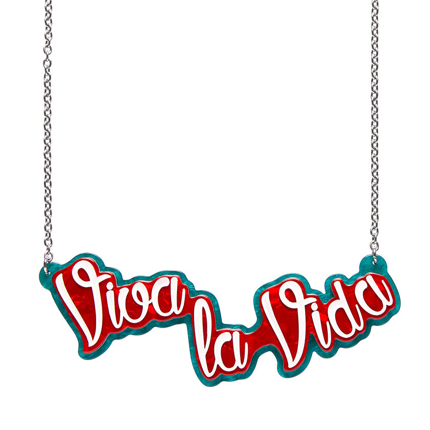 Erstwilder : Frida Kahlo : Viva La Vida Necklace