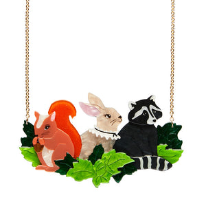 Erstwilder : Fleur Harris : Woodland Friends Necklace [LUCKY LAST!]