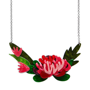 Erstwilder : Australiana : Crimson Bouquet Necklace [LUCKY LAST!]